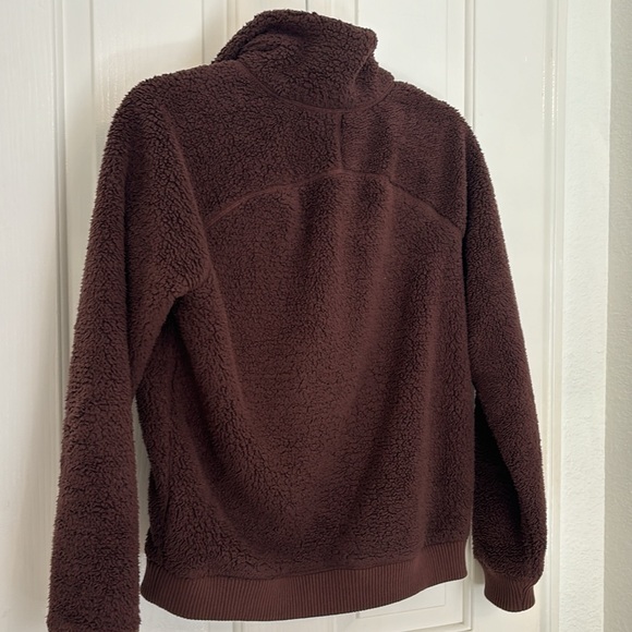 Athleta tugga fleece jacket in brown - Picture 4 of 4
